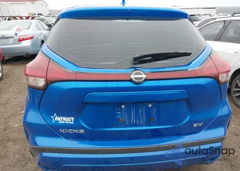 2023 Nissan Kicks Sv Xtronic Cvt from USA, damaged, VIN 3N1CP5CV2PL486890